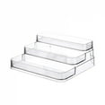 thumbnail image 1 of 3 Tier Desktop Perfume Shelf PET Cosmetic Organizer Perfume Storage Rack Doll Display Stand Kitchen Seasoning Organizer, 1 of 7