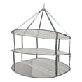 thumbnail image 1 of 3-Tier Dryer Sweater Drying Rack Folded Mesh Clothes Hanging Balcony, 1 of 4