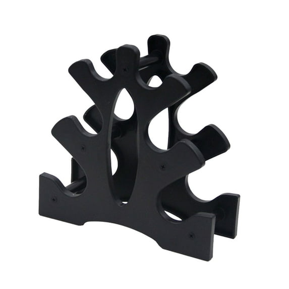 3-Tier Dumbbell Rack Stand for Home Gym – Heavy Duty Free Weight Organizer Holds Up to 35 lbs per Tier – Space-Saving A-Frame Design for Dumbbell Storage (Without Weights)