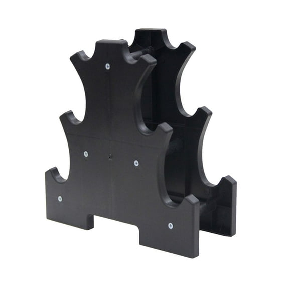 3-Tier Dumbbell Rack Stand for Home Gym – Heavy Duty Free Weight Organizer Holds Up to 35 lbs per Tier – Space-Saving A-Frame Design for Dumbbell Storage (Without Weights)