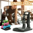 thumbnail image 1 of 3 Tier Dumbbell Rack Stand Weight Stand Bracket Holds 6 Gym Dumbbells Storage Rack Weight Rack Organizer for Home Gym Exercise, 1 of 6