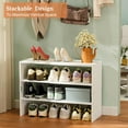 thumbnail image 1 of 3-Tier Expandable Shoe Rack, 1 of 7