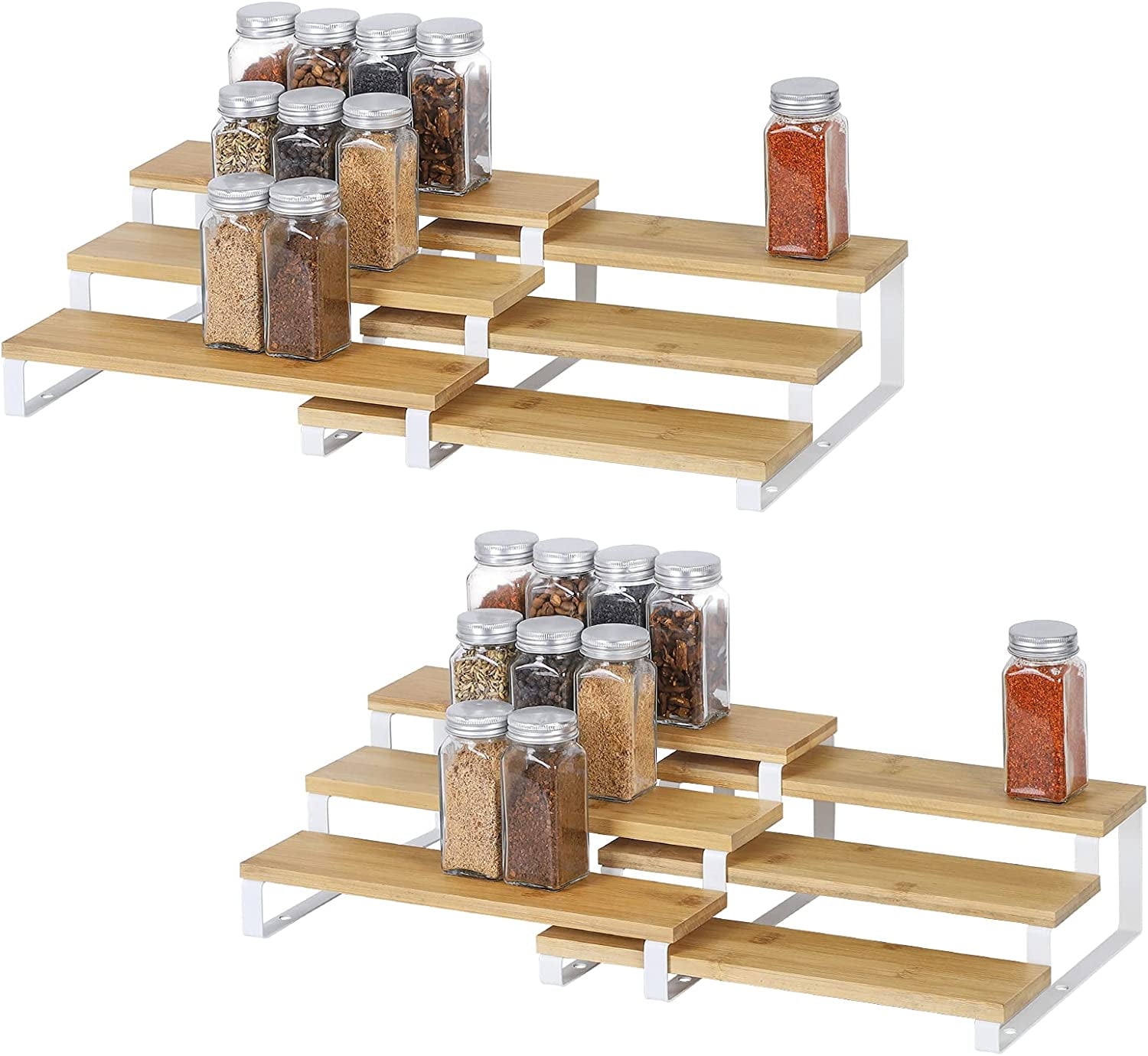 Expandable 3 tier shelf sale