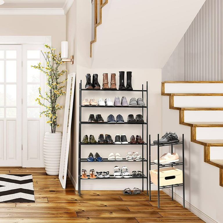 3 tier extendable shoe rack hotsell
