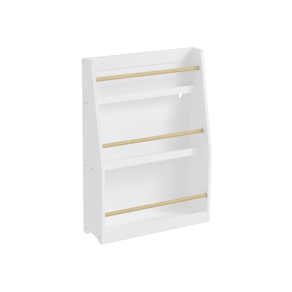 3 Tier Floor Standing Bookshelf, Modern Open Storage Display Bookshelf, Kids Bookcase Storage Organizer For Living Room Kids Room Bedroom Nursery