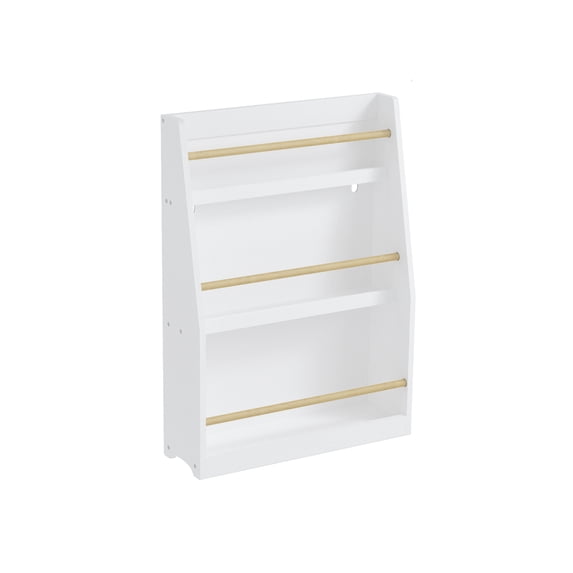 3 Tier Floor Standing Bookshelf, Modern Open Storage Display Bookshelf, Kids Bookcase Storage Organizer For Living Room Kids Room Bedroom Nursery
