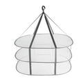 thumbnail image 1 of 3-Tier Folding Mesh Clothes Hanging Dryer, Sweater Drying Rack, Large Laundry Drying Rack, Lay fold Flat Dry Hanger, Mesh Clothes Hanging Dryer - XL(3Tier), 1 of 9