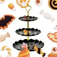 thumbnail image 1 of 3-Tier Fruit Basket, Nut Dried Fruit Display Stand, Cupcake Stands, Serving Stand Serving Dishes, Dessert Cupcake Stand for Tea Party Serving Platter, Berry Storage Bowl for Home Decor, 1 of 6