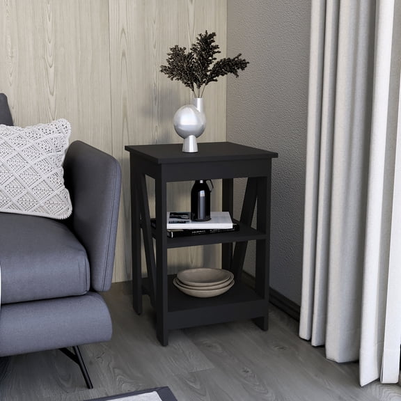 3-Tier Hallway Table / Compact Storage for Narrow Spaces