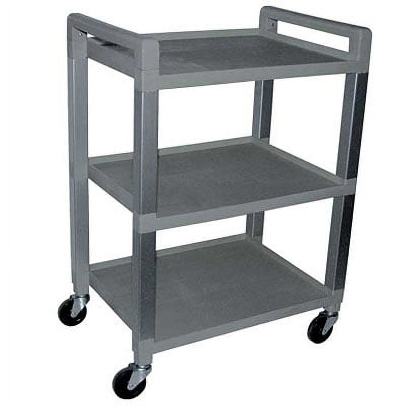 3-Tier Heavy Duty Rolling Utility Cart, 100-lb Capacity