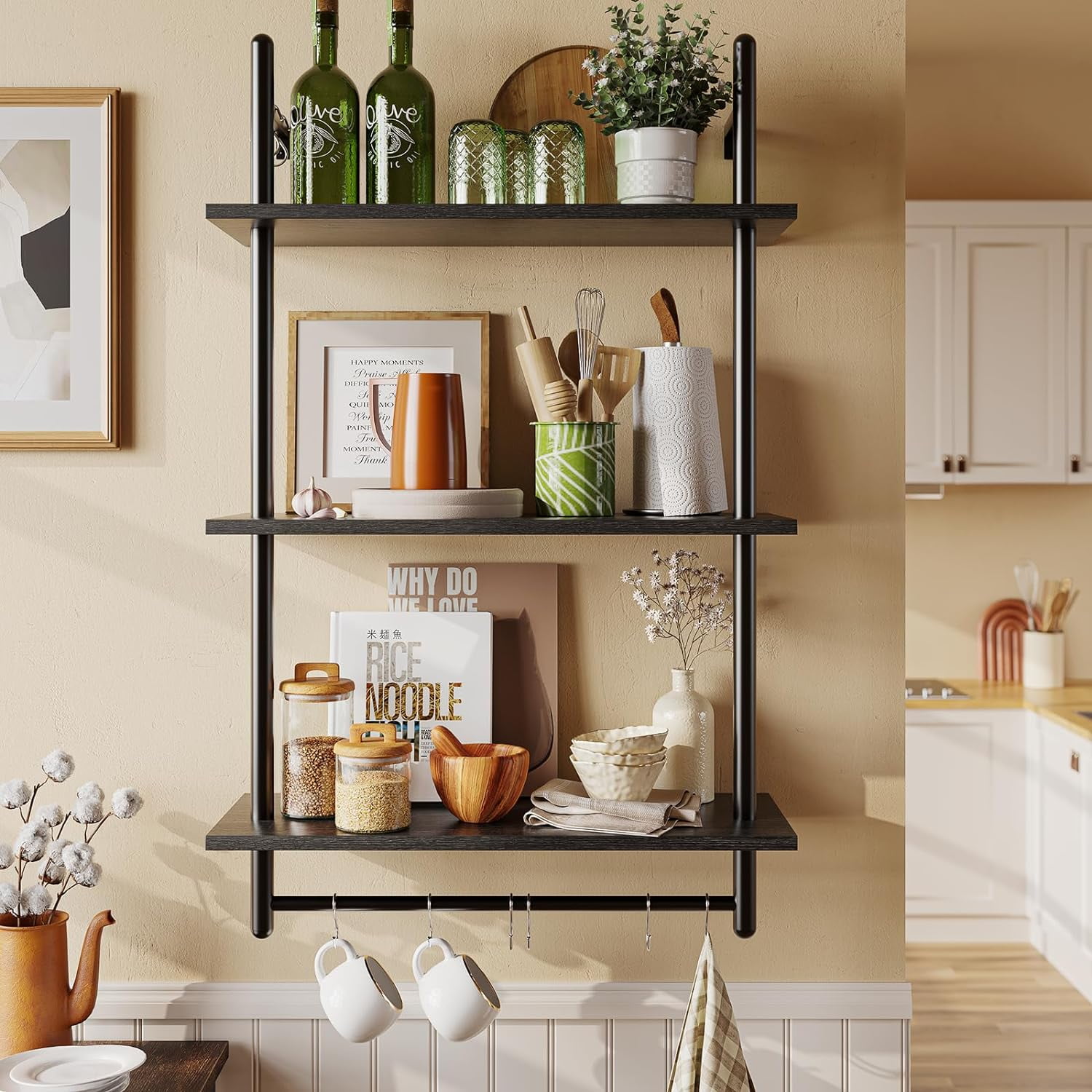 Bar pipe shelving discount
