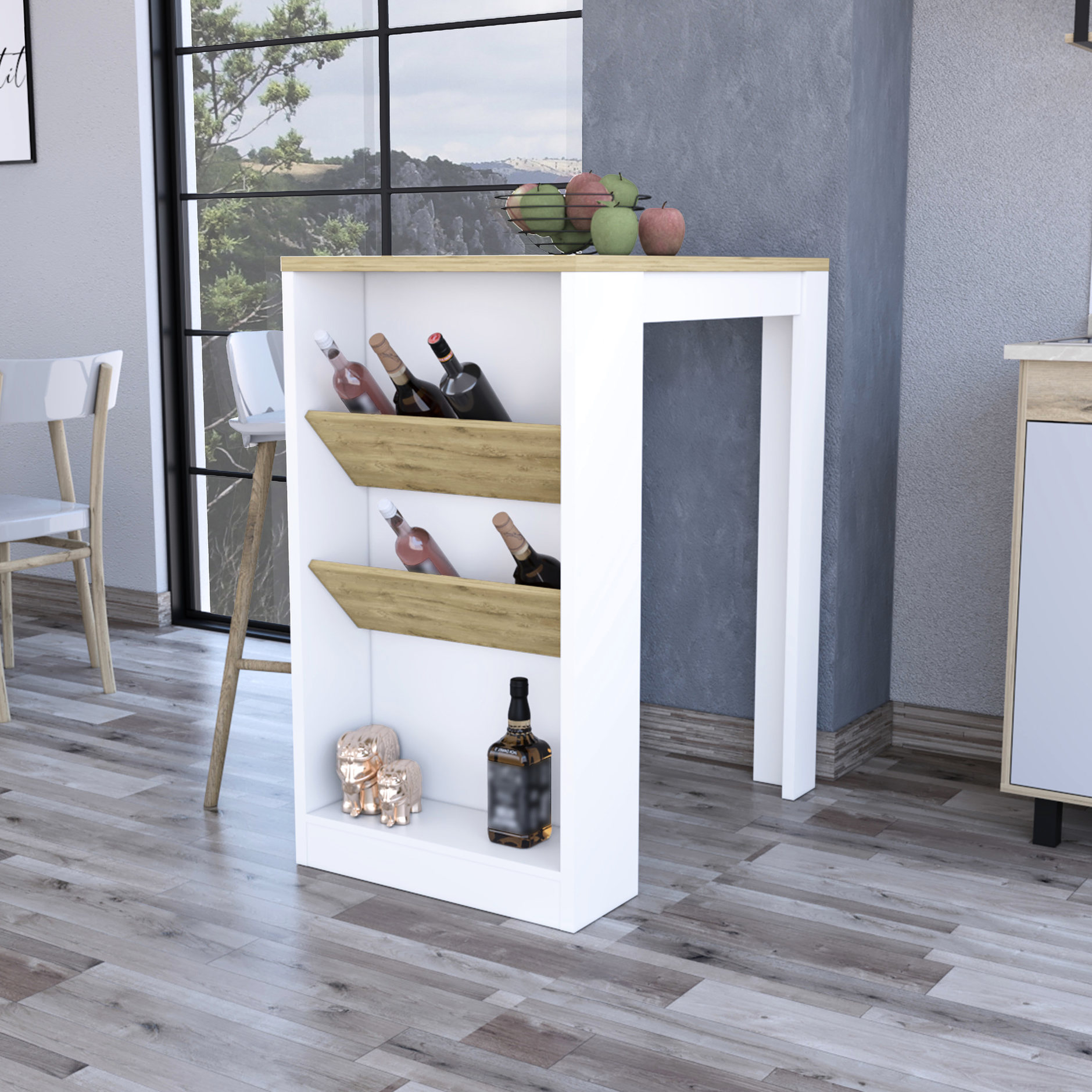 3-Tier Kitchen Island with Particle Board, Modern Design / Used in ...