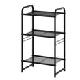 thumbnail image 1 of 3-Tier Metal Wire Shelving Rack, Storage Shelves for Kitchen Pantry, 12"D x 17.8"W x 31.5"H, Black, 1 of 8