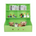 thumbnail image 1 of 3 Tier Low Bookcase Display Shelving Storage Shelves PVC Board Unit Stand USA, 1 of 8