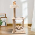 3Tier Modern Pet Furniture Cat Tree Tower for Cat Playing Climbing