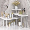 3 Tier Moveable Corner Countertop Organizer Shelf For Kitchen Bathroom ...