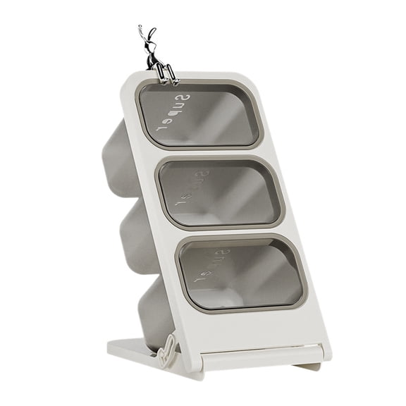 3-Tier Multi-Functional Storage Organizer for Capsule Coffee, Tea, Snacks with 45 Angled Opening, Ideal for Office Pantry, Bubble Tea Shop, and Cafe Use