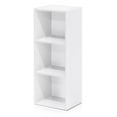3Tier Open Shelf Bookcase, White