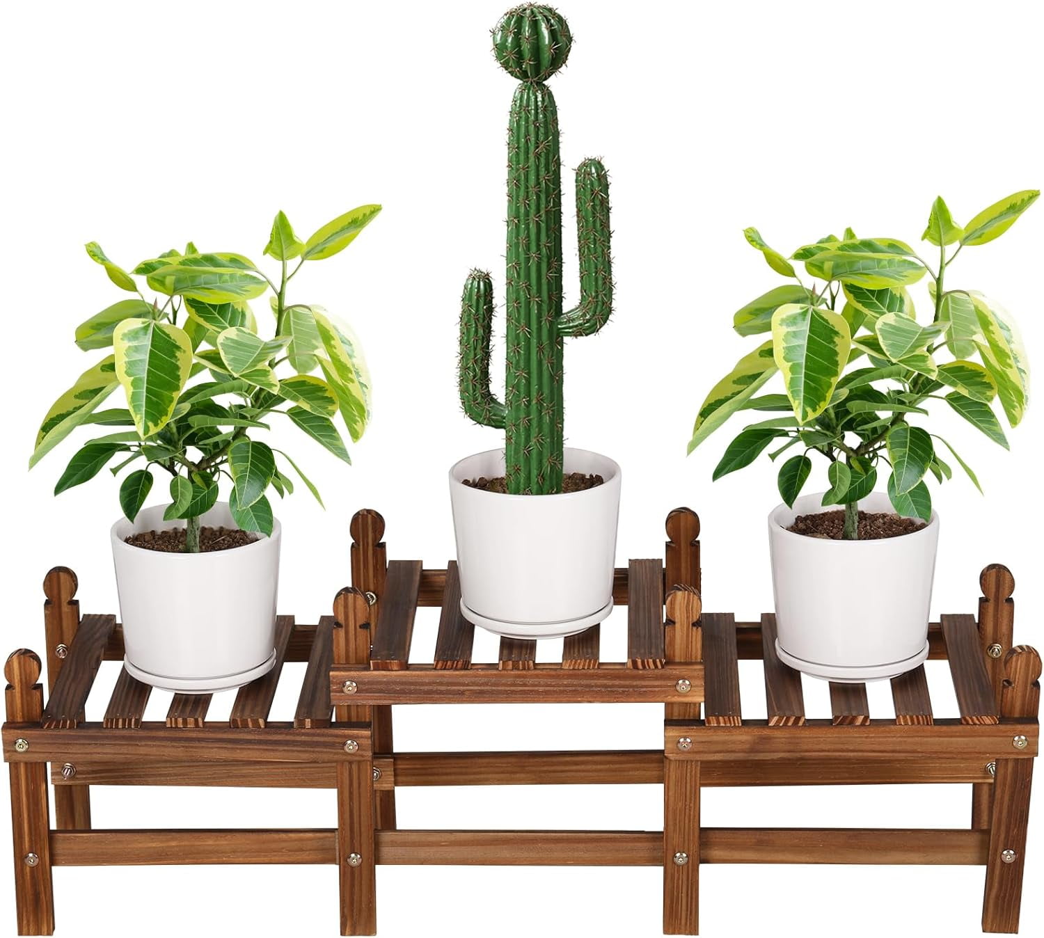 Plant Stand Indoor Creative Heart Shape, 5 Tier Metal Plant
