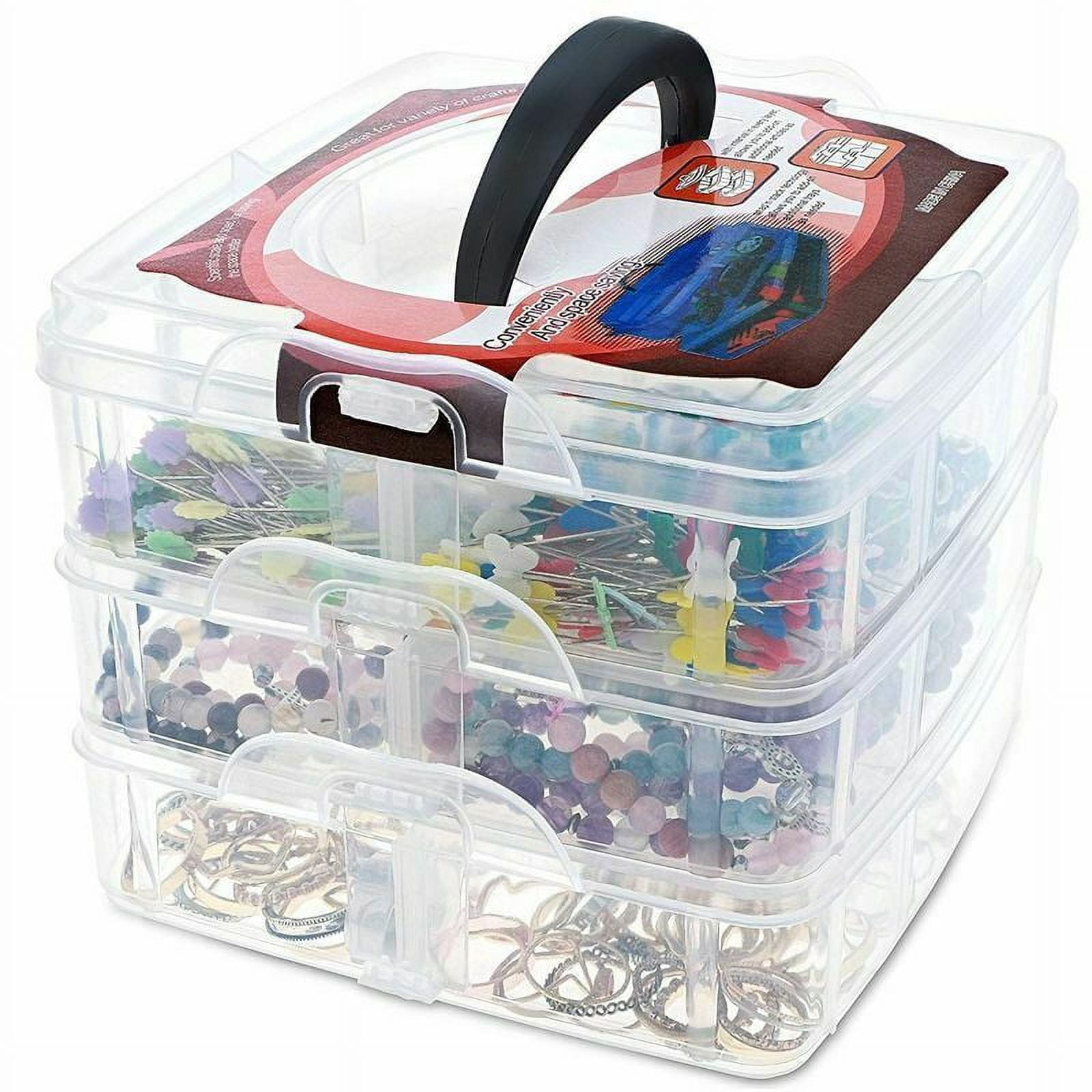 Deflecto Rotating Carousel Craft Organizer, 9-Canister,, 55% OFF
