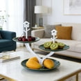 3 Tier Plastic Dessert Stand Fruit Serving Tray for Wedding, Party ...