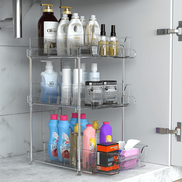 3 tier under sink organizer discount