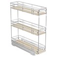 3Tier Pull Out Organizer Spice Rack for Narrow 7" W x