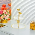 thumbnail image 1 of 3-Tier Serving Tray for Snacks, Fruit, Desserts, Appetizers, Party, Wedding, Home Decor - 1 Piece, 1 of 6