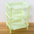 thumbnail image 1 of 3 Tier Shower Caddy Organizer Shelf Corner, Detachable Plastic Storage Rack, Countertop Shelf, Multifunctional Cosmetic Storage Holder Organizer for Bathroom Kitchen, 1 of 4