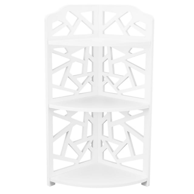 3 Tier Small Corner Shelves Plant Standing Rack for Small Spaces