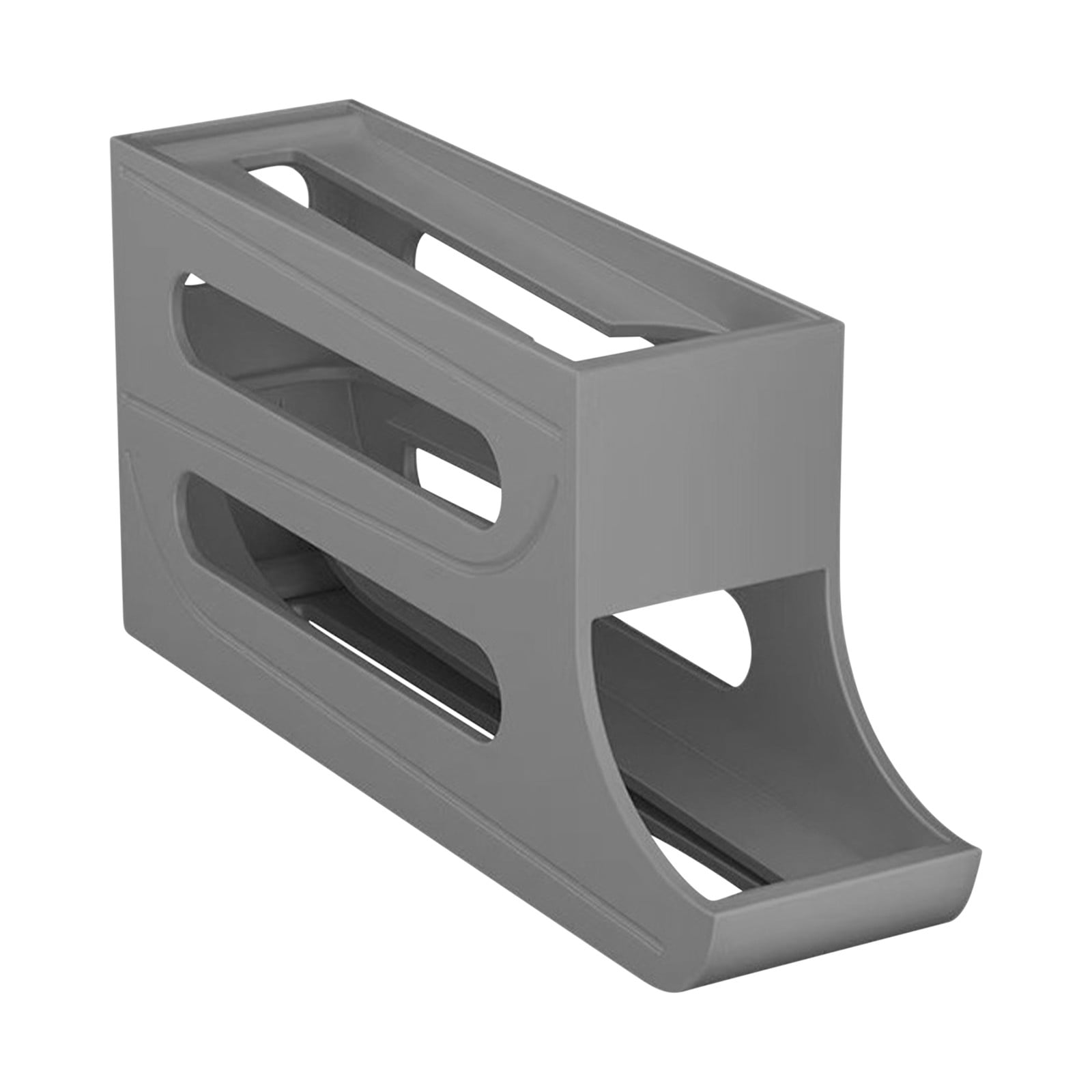 3-Tier Space-Saving Egg Dispenser for Refrigerator - Auto Rolling Rack ...