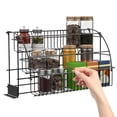 thumbnail image 1 of 3-Tier Spice Rack, Pull-out Lazy Susan Turntable Cabinet Counter Organizer, Cabinet-mounted Spice Rack, Three Tier Kitchen Spice Rack, 1 of 11