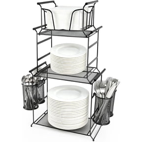 3 Tier Plate Rack for Kitchen Storage