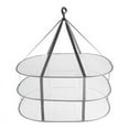 thumbnail image 1 of 3-Tier Sweater Drying Rack Hanging Clothes Dryer Foldable Clothing, 1 of 8
