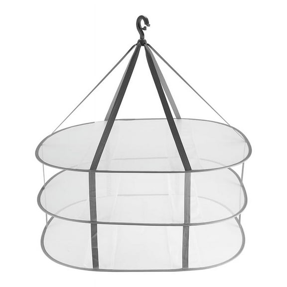 3-Tier Sweater Drying Rack Hanging Clothes Dryer Foldable Clothing
