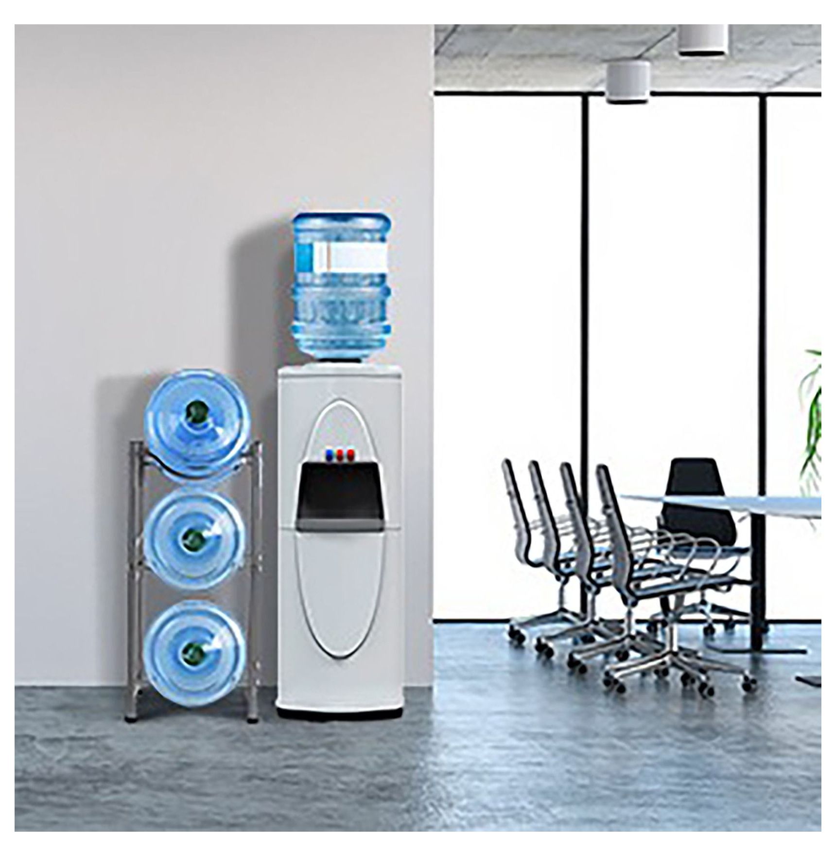 3 Tier Water Jug Rack Detachable 5 Gallon Water Bottle Storage Stand ...