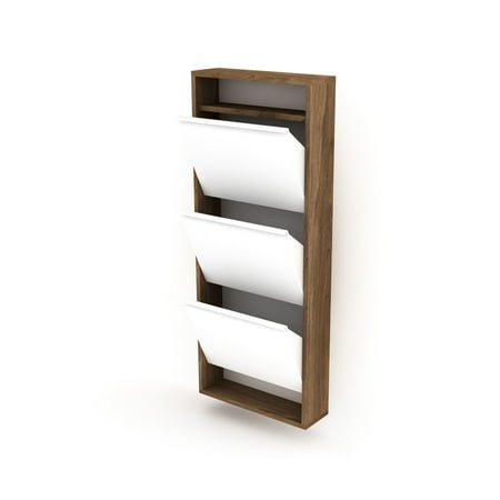 3 - Tier Wood Shoe Storage for Home / Keep Shoes Tidy and Out of Sight