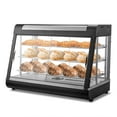 thumbnail image 1 of 3 Tiers 35" Commercial Food Pizza Hamburger Warm Display Case Showcase Electric, 1 of 9
