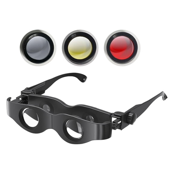 3 Times Outdoor Fishing Binoculars , Glasses Hands Free Adjustable for Concerts, Outdoor Hunting Sightseeing , Style C