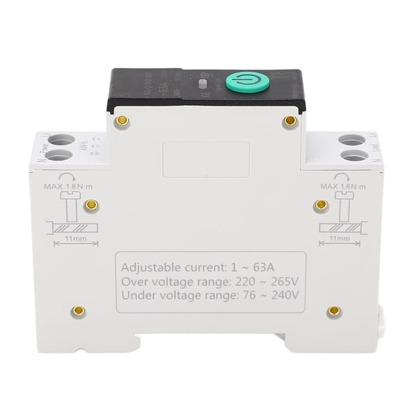3 Timing Modes, 90V-240V, Control Home Appliances Remotely Smart WiFi Circuit Breaker