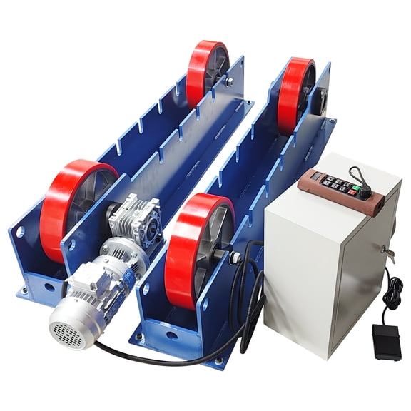 3 Ton Adjustable Welding Turning Roller Sibgle Motor 220V with Remote Control