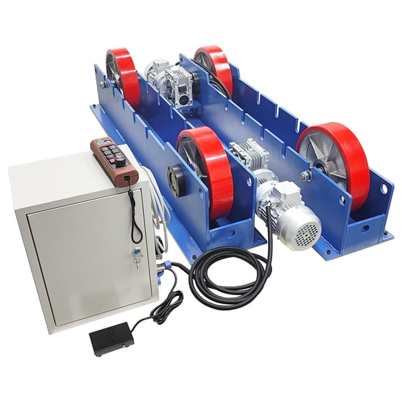 3 Ton Adjustable Welding Turning Roller Tank Welding Pipe Welding Equipment with Double Motor 220V
