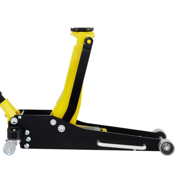 3 Ton Low Profile Aluminum and Steel Racing Floor Jack with Dual Pump - Heavy Duty Car Lift for Automotive Repair and Maintenance