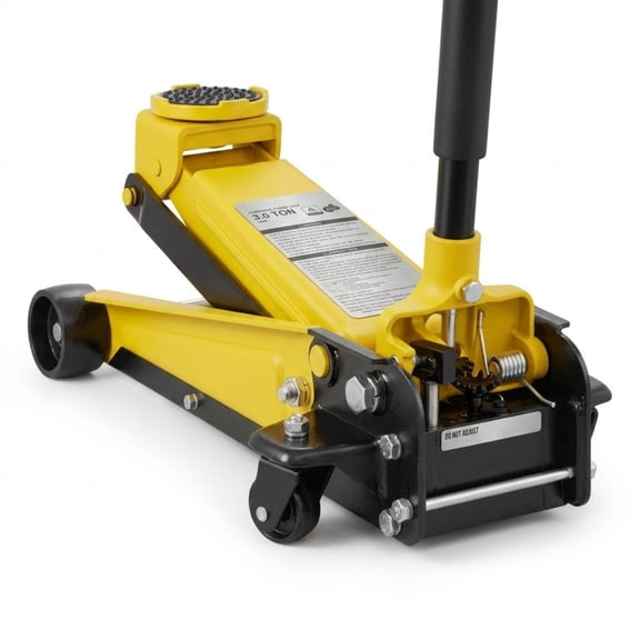 3 Ton Low Profile Steel Floor Jack, Quick Lift Racing Jack with 5.12"-20" Lifting Range