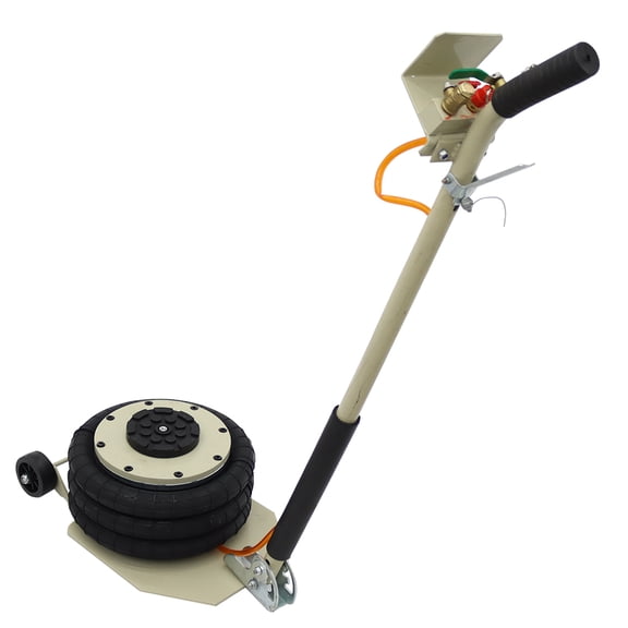 3 Ton Triple Bag Air Jack Pneumatic Floor Jack Lifting Jack with Folding Handle 5.3-16.5in Height
