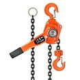 thumbnail image 1 of 3 Tons Chain Hoist with Weston Style Double-Pawl Brake, Hand Lever Chain Hoist, 360°Rotation Lift Lever Block Chain Hoist, for Garage, Factory, Dock (3 TON 20 FT), 1 of 8