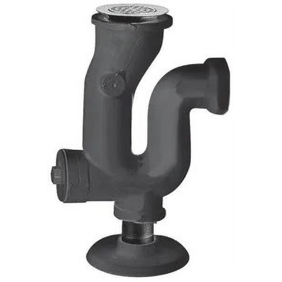 3" Trap Standard for Wall-Hung Cast Iron Service Sink