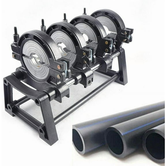 3 Tube Butt Fusion Welding Machine,-5-40C Working Temp,Electric Pipe Welding Machine,0.013in Docking Deviation Tube Butt Fusion Machine,For Pe Pp Pb Pvdf Ppr 63-160mm