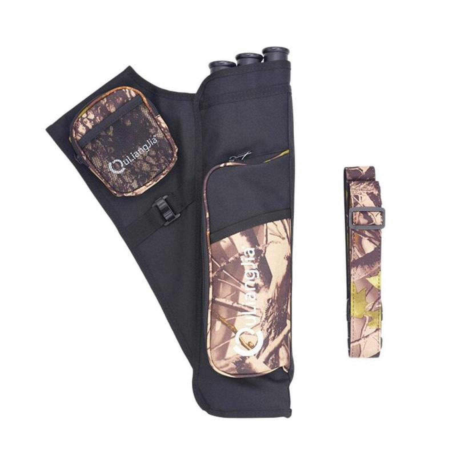 3Tubes Hip Quiver, Portable Hunting Training Hip Quiver Holder with