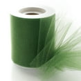 thumbnail image 1 of 3" Premium Tulle Moss Green 25 Yard, 1 of 2